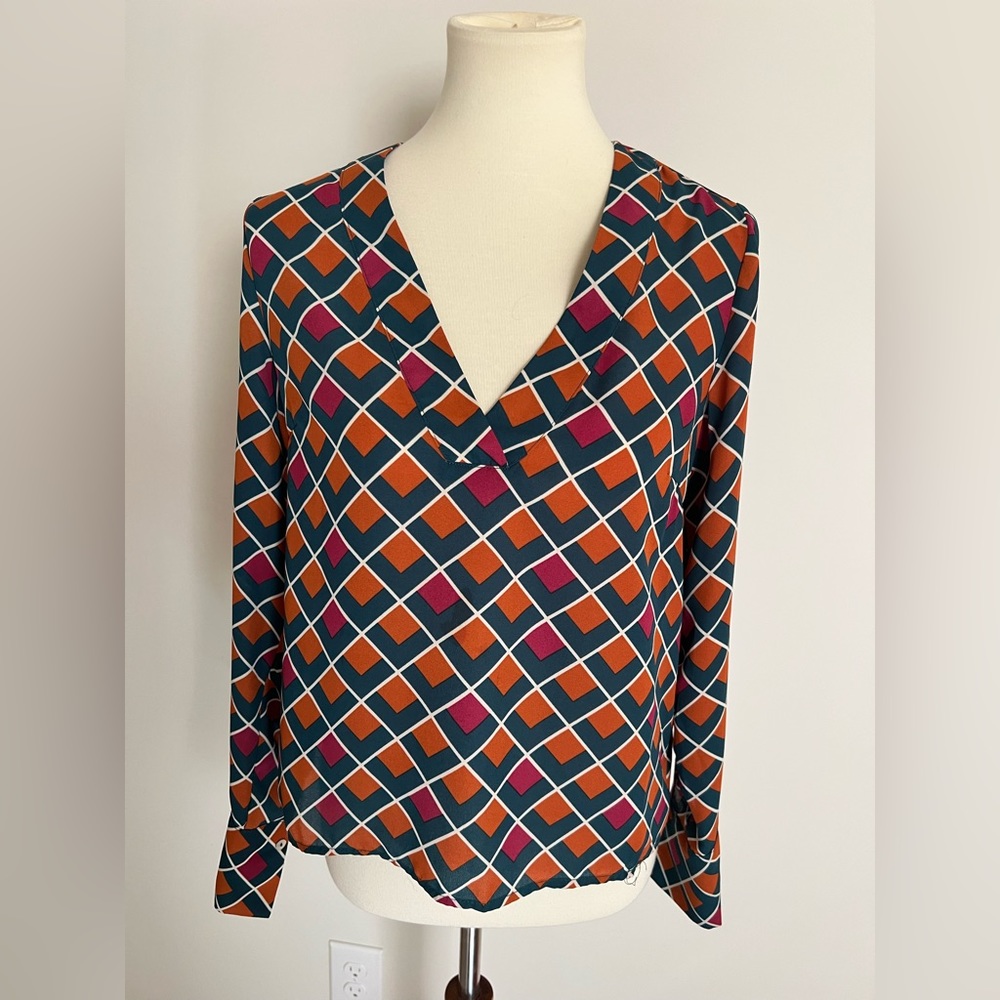 Color block Blouse